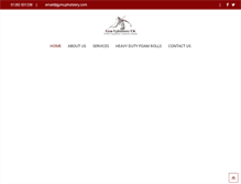 Tablet Screenshot of gymupholstery.com